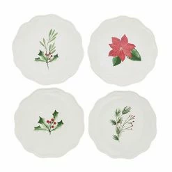 St. Nicholas Square® Humble Estate 4-pc. Appetizer Plate Set