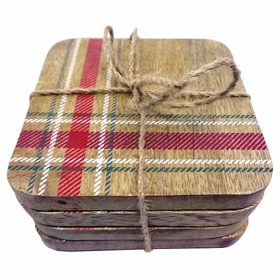 St. Nicholas Square® Humble Estate 4-pc. Coaster Set 1 St. Nicholas Square® Humble Estate 4-pc. Coaster Set