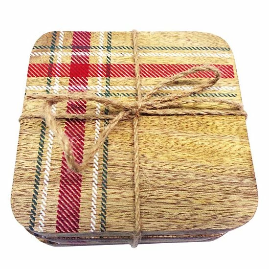 St. Nicholas Square® Humble Estate 4-pc. Coaster Set 2 St. Nicholas Square® Humble Estate 4-pc. Coaster Set - Image 2