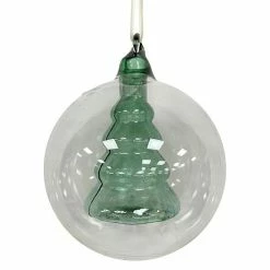 St. Nicholas Square® Tree In Glass Ball Christmas Ornament