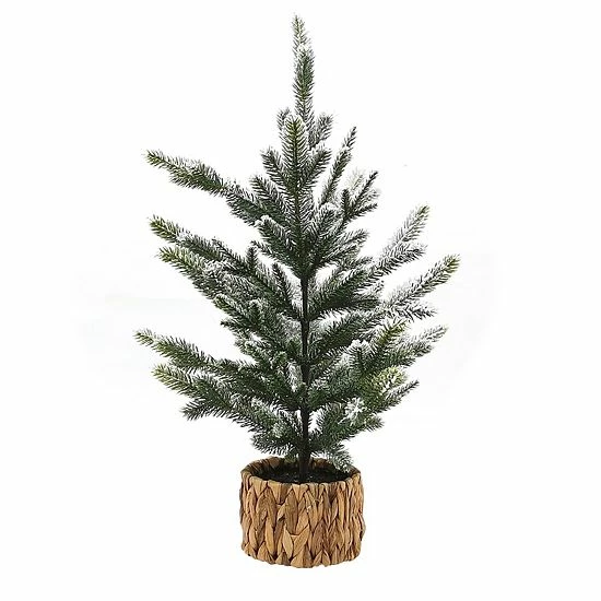 St. Nicholas Square® Flocked Pine Tree Floor Decor 1 St. Nicholas Square® Flocked Pine Tree Floor Decor