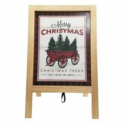 St. Nicholas Square® Christmas Trees Porch Floor Decor