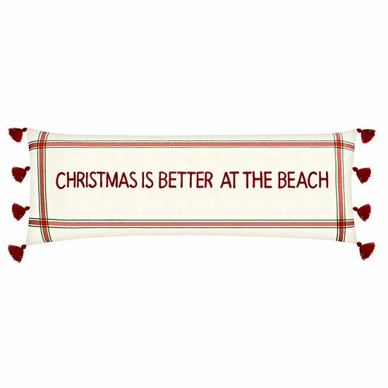 St. Nicholas Square® Better At The Beach Throw Pillow 1 St. Nicholas Square® Better At The Beach Throw Pillow
