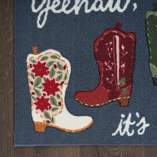 St. Nicholas Square® Yeehaw, It's Christmas Holiday 19.5'' X 30'' Accent Rug 3 St. Nicholas Square® Yeehaw, It's Christmas Holiday 19.5'' X 30'' Accent Rug - Image 3