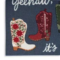 St. Nicholas Square® Yeehaw, It's Christmas Holiday 19.5'' X 30'' Accent Rug 11 St. Nicholas Square® Yeehaw, It's Christmas Holiday 19.5'' X 30'' Accent Rug -St. Nicholas Square Shop unnamed file 2182