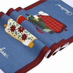 St. Nicholas Square® Yeehaw Christmas Table Runner - 36" -St. Nicholas Square Shop unnamed file 2415