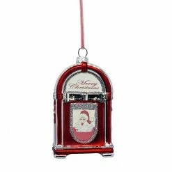 St. Nicholas Square® Glass Juke Box Ornament