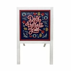 St. Nicholas Square® Deck The Halls Y'all Porch Leaner