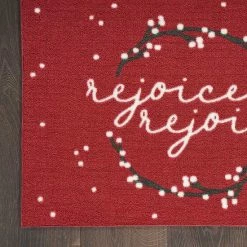 St. Nicholas Square® Rejoice Holiday 19.5'' X 30'' Accent Rug -St. Nicholas Square Shop unnamed file 2455