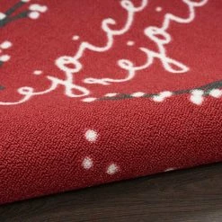 St. Nicholas Square® Rejoice Holiday 19.5'' X 30'' Accent Rug -St. Nicholas Square Shop unnamed file 2459