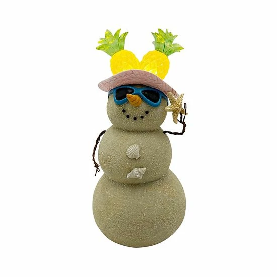 St. Nicholas Square® Sand Snowman LED Table Decor 1 St. Nicholas Square® Sand Snowman LED Table Decor