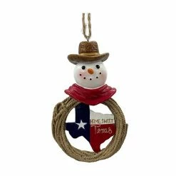 St. Nicholas Square® Snowman Lasso Ornament