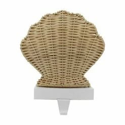 St. Nicholas Square® Wicker Shell Stocking Holder
