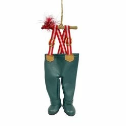 St. Nicholas Square® Fishing Pants Christmas Ornament