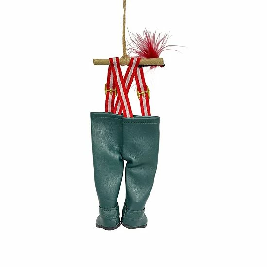 St. Nicholas Square® Fishing Pants Christmas Ornament 2 St. Nicholas Square® Fishing Pants Christmas Ornament - Image 2