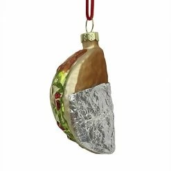 St. Nicholas Square® Glass Taco Christmas Ornament -St. Nicholas Square Shop unnamed file 2479