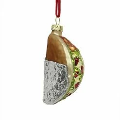 St. Nicholas Square® Glass Taco Christmas Ornament -St. Nicholas Square Shop unnamed file 2480