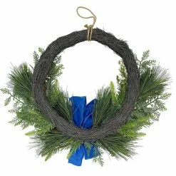 St. Nicholas Square® Asymmetrical Artificial Greenery Wreath 5 St. Nicholas Square® Asymmetrical Artificial Greenery Wreath -St. Nicholas Square Shop unnamed file 2491