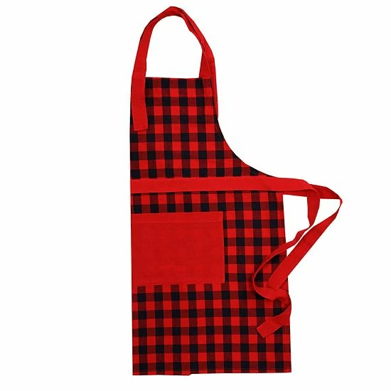 St. Nicholas Square® Buffalo Check Apron 2 St. Nicholas Square® Buffalo Check Apron - Image 2