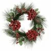 St. Nicholas Square® Artificial Hydrangea Pine Wreath
