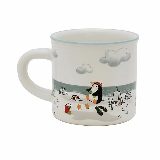 St. Nicholas Square® Holiday Beach Scene Mug 2 St. Nicholas Square® Holiday Beach Scene Mug - Image 2