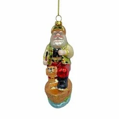 St. Nicholas Square® Fishing Santa Christmas Ornament