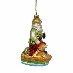 St. Nicholas Square® Fishing Santa Christmas Ornament -St. Nicholas Square Shop unnamed file 2531