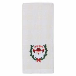 St. Nicholas Square® Texas Howdy Santa Hand Towel
