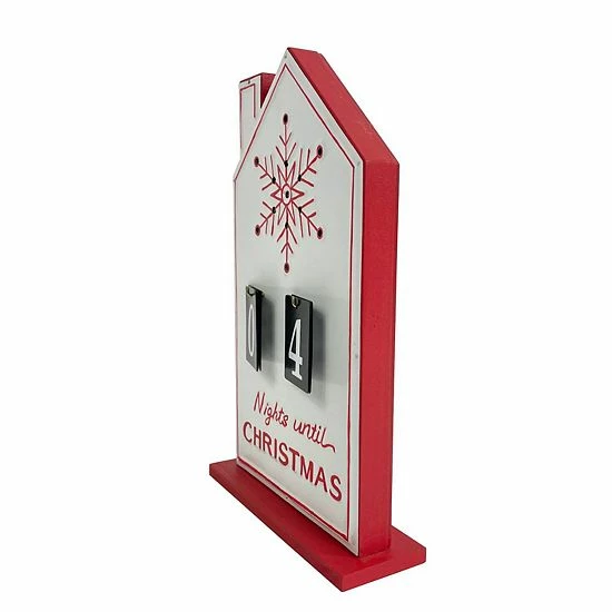St. Nicholas Square® LED Enamel Metal Christmas Countdown Calendar Decor 3 St. Nicholas Square® LED Enamel Metal Christmas Countdown Calendar Decor - Image 3