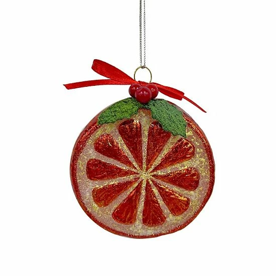 St. Nicholas Square® Orange Christmas Ornament 1 St. Nicholas Square® Orange Christmas Ornament