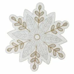St. Nicholas Square® Beaded Snowflake Placemat