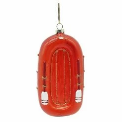 St. Nicholas Square® Glass Boat Christmas Ornament