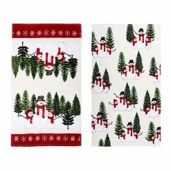 St. Nicholas Square® Yuletide Snowman Kitchen Towel 2-pk. -St. Nicholas Square Shop unnamed file 26
