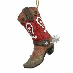 St. Nicholas Square® Cowboy Boot Christmas Ornament With Loop -St. Nicholas Square Shop unnamed file 2655