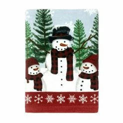 St. Nicholas Square® Yuletide Snowman Bath Towel