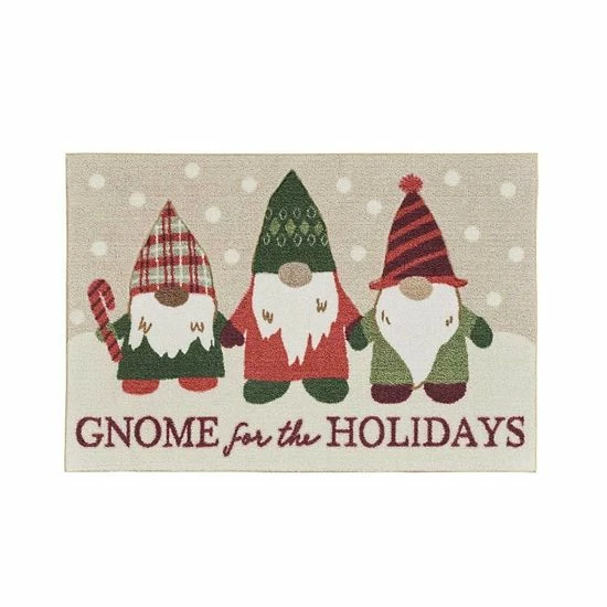 St. Nicholas Square® Gnome For The Holidays 19.5'' X 30'' Accent Rug 1 St. Nicholas Square® Gnome For The Holidays 19.5'' X 30'' Accent Rug