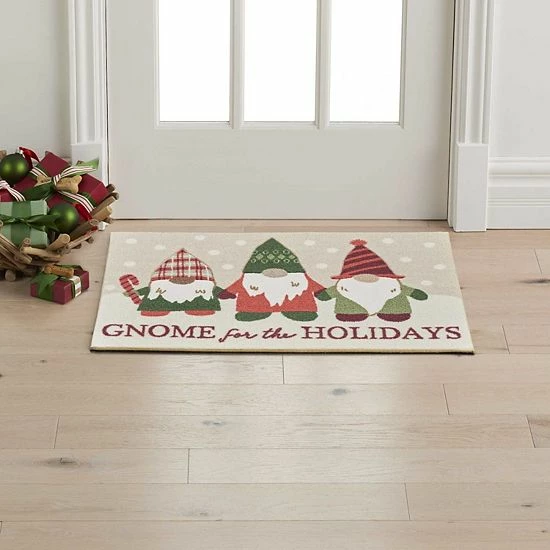 St. Nicholas Square® Gnome For The Holidays 19.5'' X 30'' Accent Rug 2 St. Nicholas Square® Gnome For The Holidays 19.5'' X 30'' Accent Rug - Image 2