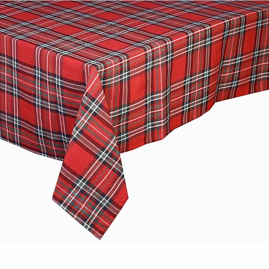 St. Nicholas Square® Tartan Plaid Tablecloth 1 St. Nicholas Square® Tartan Plaid Tablecloth