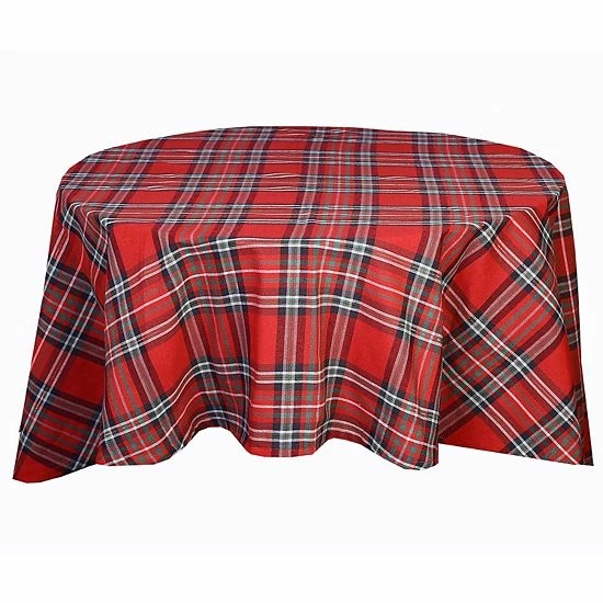 St. Nicholas Square® Tartan Plaid Tablecloth 2 St. Nicholas Square® Tartan Plaid Tablecloth - Image 2