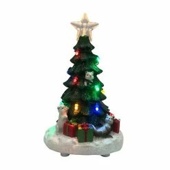St. Nicholas Square® Village Christmas Tree With LED Light