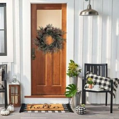 St. Nicholas Square® Flocked Artificial Pine Berry Wreath 7 St. Nicholas Square® Flocked Artificial Pine Berry Wreath -St. Nicholas Square Shop unnamed file 324