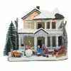 St. Nicholas Square® Village White Christmas House