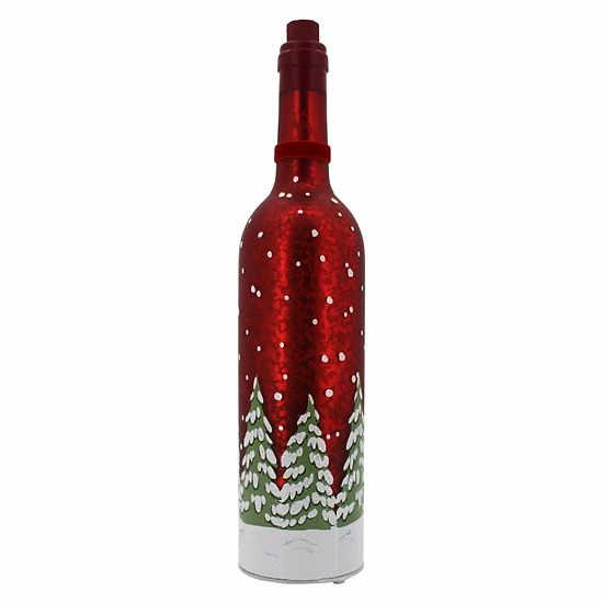 St. Nicholas Square® Be Merry LED Wine Bottle Table Decor 3 St. Nicholas Square® Be Merry LED Wine Bottle Table Decor - Image 3