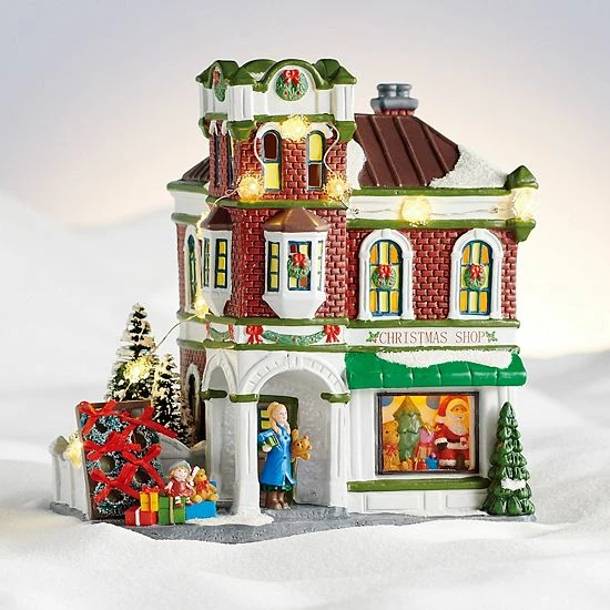 St. Nicholas Square® Village Christmas Shop House 2 St. Nicholas Square® Village Christmas Shop House - Image 2