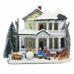St. Nicholas Square® Village White Christmas House 8 St. Nicholas Square® Village White Christmas House -St. Nicholas Square Shop unnamed file 38