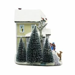 St. Nicholas Square® Village White Christmas House 10 St. Nicholas Square® Village White Christmas House -St. Nicholas Square Shop unnamed file 40