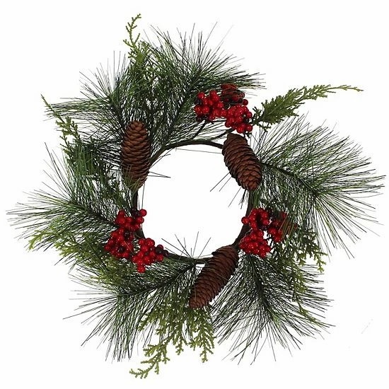 St. Nicholas Square® Artificial Holly Berry Mini Wreath 1 St. Nicholas Square® Artificial Holly Berry Mini Wreath