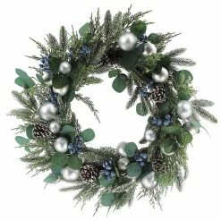 St. Nicholas Square® Artificial Juniper Berry Ornament Christmas Wreath