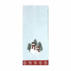 St. Nicholas Square® Yuletide Snowmen Hand Towel