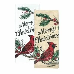 St. Nicholas Square® Christmas Cardinal Kitchen Towel 2-pk.